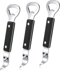 HANCELANT Can Punch Bottle Opener, Manual Stainless Steel Can Opener 3 Pack