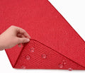 Bathtub Mat Non Slip, Bath Mat for Tub Non Slip, Tub Mat Extra Large 36 x 17 in, Bathtub Mat with Suction Cups & Drain Holes, Soft Foam, Machine Washable, Red