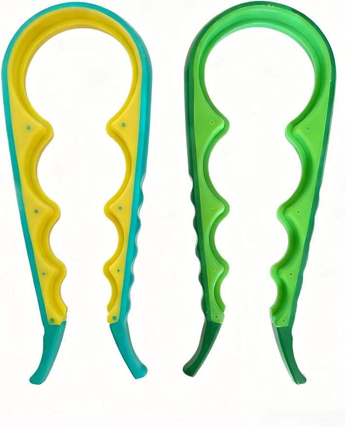 8-in-1 Multi-Size Jar Opener Tool, 8.27 inch Kitchen Utensil, 2-Pack