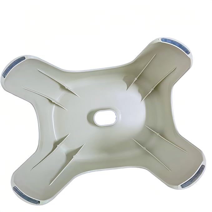Plastic Step Stool, Heavy-Duty ABS Bathroom Shower Stool, Non-Slip Bath Seat with Rubber Pads, 12.2x9.25x7.68 Inch,