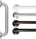 Vive Grab Bar for Showers - Bathroom Antislip Handrail for Seniors, Elderly Assistance Product, Heavy Duty Shower Handles, Handicap Grab Bars, Stainless Steel, Multipurpose, 440 lbs (Brushed Nickel)