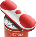 Electric Can Opener, One-Touch Automatic Can Opener, USB Rechargeable Electric Can Opener for Seniors with Arthritis- Cordless Battery Powered, Side Cut, Smooth Edge, Handsfree, for Any Size Cans