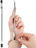 2 in 1 Bracelet Helper Tool Hook-WIFORT Metal Bracelet Helper Tool to Put on Yourself, Quick Release Fastening Bracelet Assistance Tool for Jewelry, Zipper, Jewelry Clasp Helper with Non-Slip Tips
