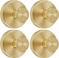 Suction Cup Shower Hooks for Inside Shower – 15 LB Heavy-Duty No-Drill Towel Hooks, Removable & Reusable for Towels, Robes & Loofah, Waterproof for Glass & Tile(4 Gold)