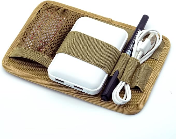 Tactical Bag Insert Modular Organizer Utility Admin Pouch Hook Fasteners, Modular Pack Insert Organizer