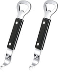 HANCELANT Can Punch Bottle Opener, Manual Stainless Steel Can Opener 2 Pack