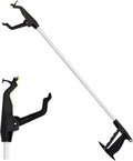 Nova Joy Reacher - Grabber Pickup Tool for Seniors - Lightweight Gripper with Magnetic Tip, Hook, and Rotating Claw - Daily Living Aid for Elderly and Users with Limited Mobility - 32" - One Pack