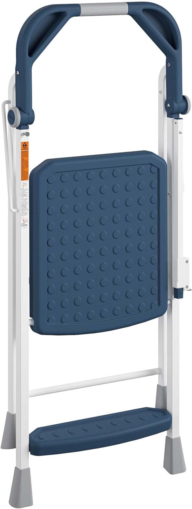 COSCO 2-Step Kitchen Stepper™ Folding Step Stool, Safety Kit Series, Ages 4+, Navy