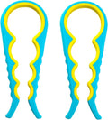 Jar Opener,Jar Gripper,Lid Opener,Can Opener,Bottle Opener for Arthritic Hands and Weak Hand,Jar Opener for Seniors with Arthritis (Blue-2pack)