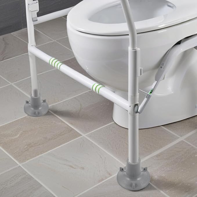 Large Suction Cup Feet Replacement for Toilet Handrail Mat Non Slip Cushioned Foot Pads Bathroom Safety Shower Chair Accessories 3.74X3.74X2.55In