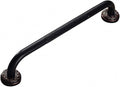 20-Inch Grab Bar Featuring Anti-Slip Handrail, Solid Brass, Oil Rubbed Bronze, Heavy-Duty Construction Armrest, Bathroom Bathtube Shower Safety Rail