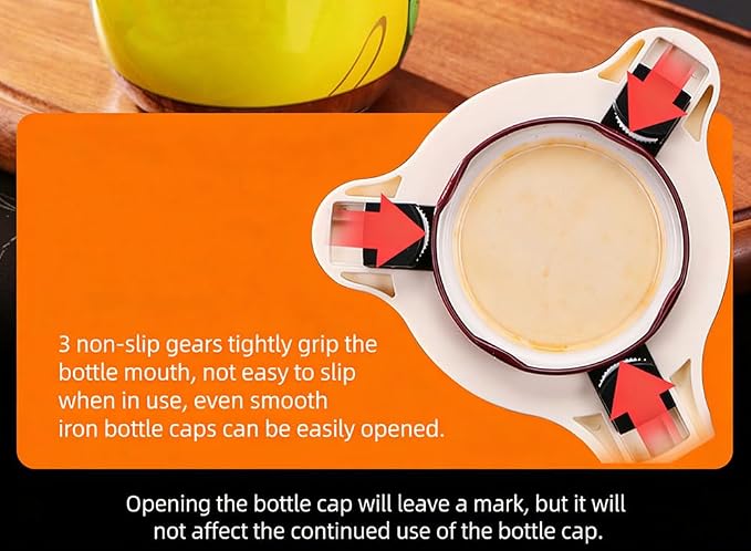 2026 New 4-in-1 Jar Opener ， Adjustable Stainless Steel ， Jar Openers for Seniors & Weak Hands ， Multifunctional Can Opener & Lid Opener for Jars, Bottles & Cans