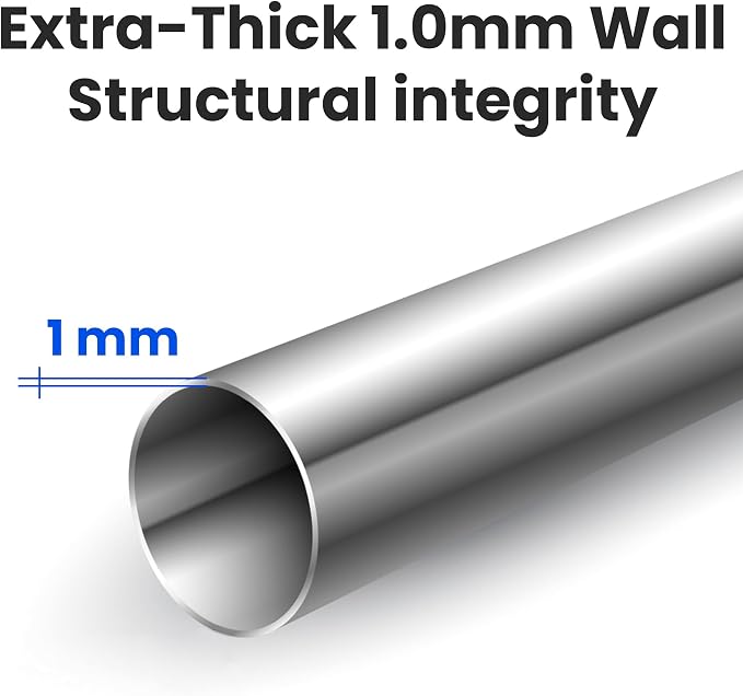 2 Pack 16 Inch Shower Grab Bars, 304 Mirror Polished Stainless Steel Safety Grab Bars, Anti-Slip Gray Rubber Grip, Wall Mounted Shower Handles for Elderly, ADA Grab Bars for Bathroom