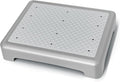 Bed Step for High Beds Adults - 3.35" Barefoot-Comfortable TPE Soft Pad Mobility Step Stool for Seniors & Post Surgery, 600lb Heavy Duty Anti-Flip Step for Car, SUV, RV & Bathroom (Grey-Grey)