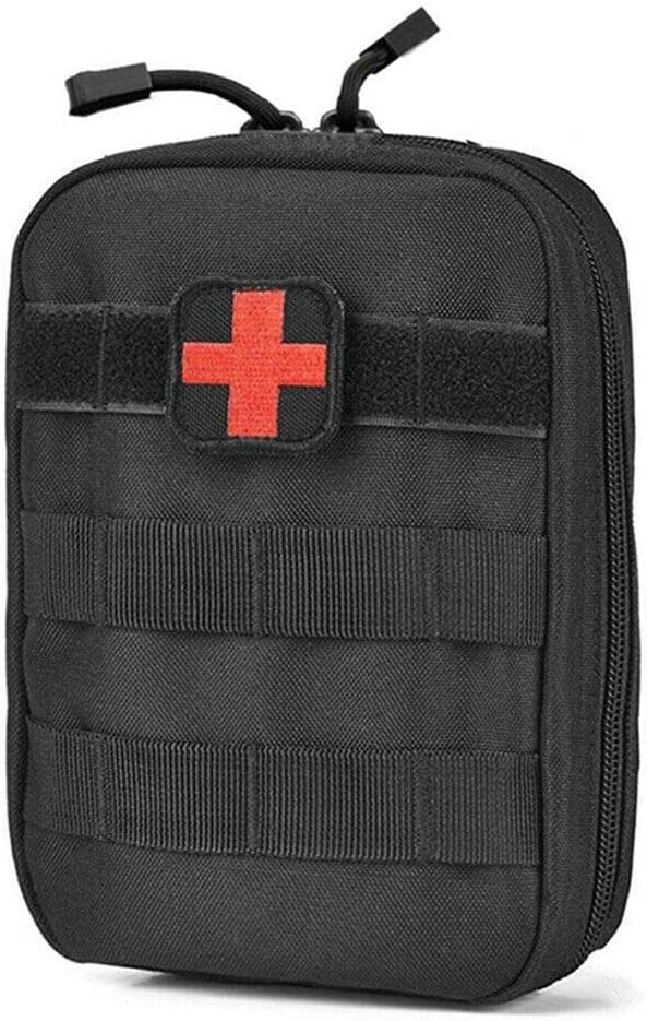ASA TECHMED Tactical Military MOLLE First Aid IFAK Utility EMT Medical Pouch (Bag Only) Ideal Gift for First Responder, EMT, Paramedics, Soldiers, Police and More