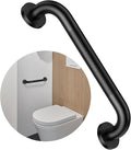 12 Inch Anti Slip Shower Grab Bar, Munzong Oil Rubbed Black Bathroom Grab Bar for Bathtubs and Showers, Knurled Handicap Balance Bar,Safety Hand Rail Support Elderly Senior Assist Bath Handle