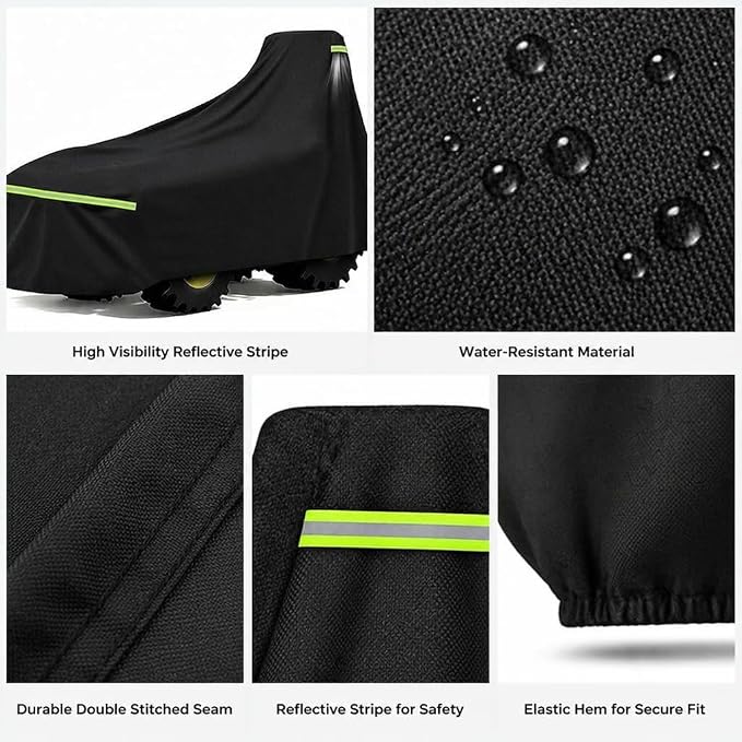 Heavy Duty Tractor Cover for Mahindra 2126 HST Cab 2024-pr, Water Resistant Outdoor Utility Tractor Cover with Windproof Straps, for Compact Lawn Farm Tractors