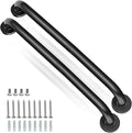Shower Grab Bars, 2 Pack 24 Inch Heavy Duty Non-Slip Bathroom Grab Bars, 1.25" Diameter Bathroom Safety Handle for Elderly, Handicap Assist Grab Bar for Bathtub/Shower/Toilet