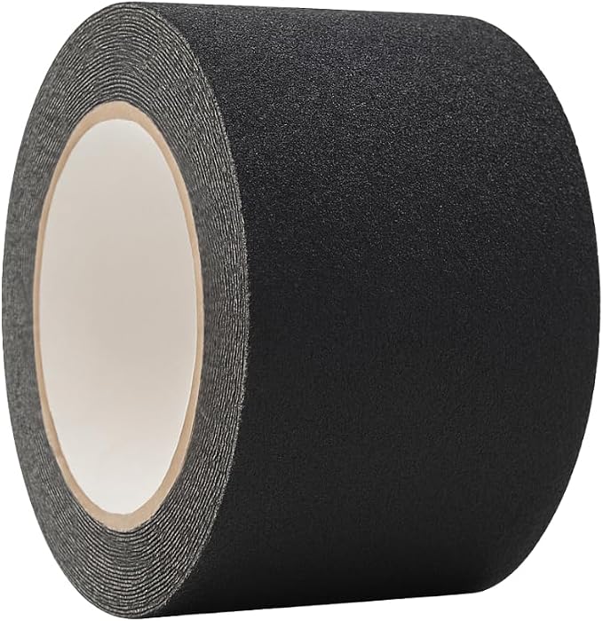 WOD Heavy Duty Anti Slip Tape Black - 3 inch x 30 ft. Non Skid Treads Weather Proof Indoor/Outdoor Traction Tape for No Slip Stairs ASTC32
