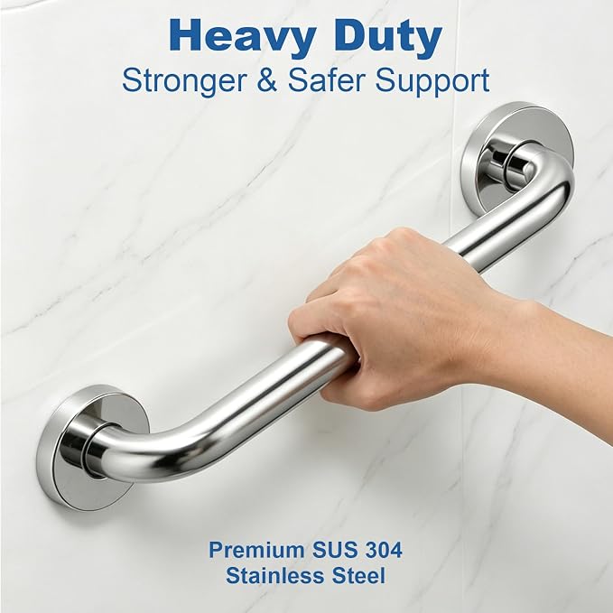 2-Pack 16-Inch Shower Grab Bars, SUS304 Safety Handles