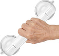 Upgraded Grab Bars for Shower Bathtub Bathroom Wall, Heavy-Duty Suction Grab Bars Shower Handle Safety for Elderly Seniors Handicap, No Drilling Tool-Free, Easy Removal and Reusable (White)