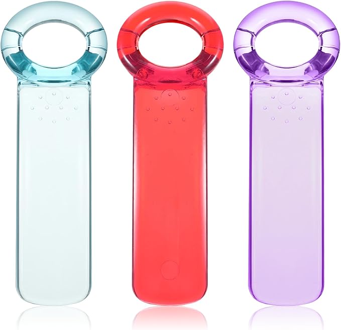 JJUNW Jar Opener, 3 PCS Easy Grip Jar Opener Gripper Jar-Key Openers Durable Plastic Jar-Lid Openers for Elderly Children Women Weak Hands (Transparent version)