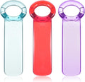 JJUNW Jar Opener, 3 PCS Easy Grip Jar Opener Gripper Jar-Key Openers Durable Plastic Jar-Lid Openers for Elderly Children Women Weak Hands (Transparent version)