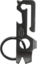 Gerber Gear Mullet Keychain - Multi-Tool Keychain with Pry Bar, Bottle Opener, and Wire Stripper - EDC Gear and Equipment - Black