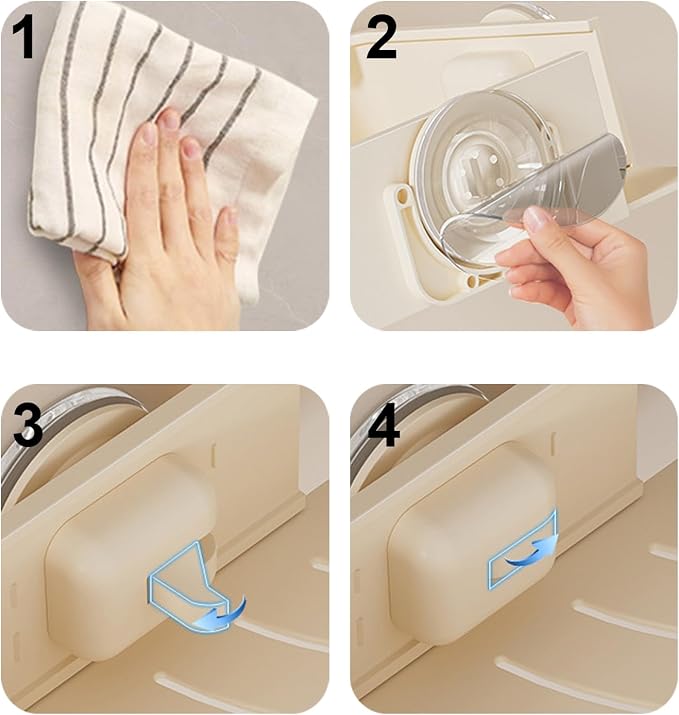 Corner Shower Caddy Suction Cup,Shower Shelves with Hooks,No Drilling Powerful Suction Bathroom Organizers and Storage,Removable Waterproof Rustproof Metal Shower Bathroom Decor (2 Pack-White)