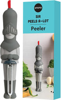 NEW OTOTO Sir Peels A-Lot Medieval Knight Vegetable Peeler - Swivel Vegetable Peelers for Potatoes, Fruits, Cute Gadgets, Gifts, Potato, Veggie, Fruit Peeler, Cute Kitchen Accessories