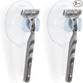 OXO Good Grips Suction Polyvinyl Chloride Razor Holder (Pack of 2)