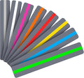 Guided Reading Strips/Colored Overlay/Highlight Strips/Highlighter/Bookmark/Assorted Colors Help with Dyslexia for Children and Teacher Supply Assistant (96 Pack)