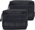 Molle Pouches, Tactical Admin Pouch Compact EDC Utility Gadget Gear Pouch Military Carry Accessory Belt Hanging Waist Bag
