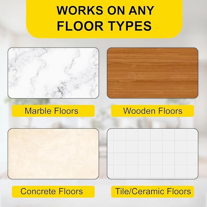 Alien Grip Rug Gripper Carpet Tape - 20pcs, 4x4 in. Anti-Slip Hardwood, Tile Floor, No Damage - Double Sided Reusable, Non Slip Corner Rug Pads - As Seen on TV