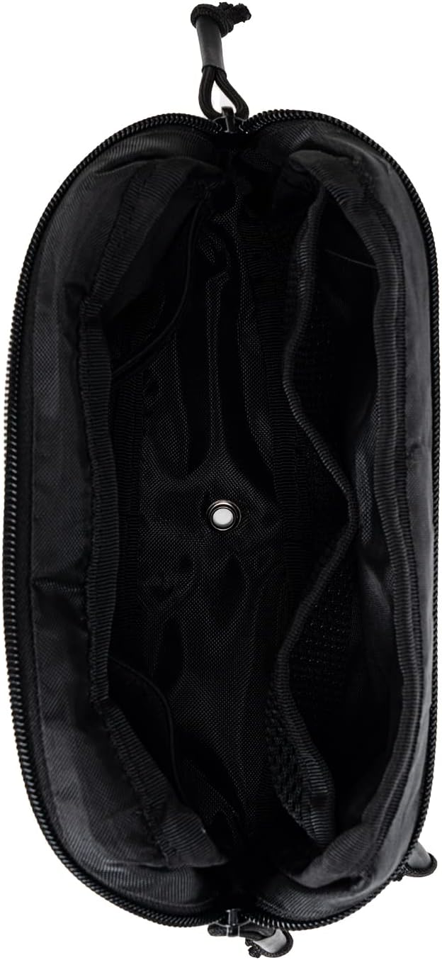 Mini Modular Admin Pouch Tactical MOLLE Utility Tool Pouch for Chest Rig Duty Vest Battle Belt Backpack Accessory Small Dangler Bag EDC Gear Carrier IFAK Medical Kit Organizer