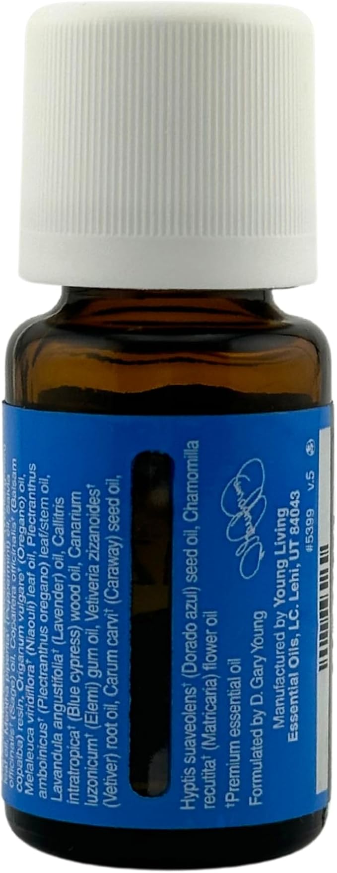 Young Living Cool Azul Essential Oil Blend | 15 ml | Cooling Minty Herbal Aroma for Diffusers, Massage & Aromatherapy | Wintergreen, Peppermint & Sage Botanical Blend | Seed to Seal Quality