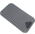 Bath Tub Mat Shower Mat Non Slip Bathtub Mats with Suction Cups Bath Mat for Tub Bathroom Mats 28" X 16" Machine Washable (Gray)