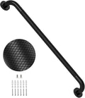 32 Inch Black Grab Bars for Shower with Anti-Slip Knurled Grip,YuanDe Stainless Steel Bathroom Grab Bars, Shower Handrail Support, Handicap Elderly Balance Assist Handles