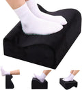 Foot Rest for Under Desk at Work,At Work Soft Ergonomic Footrest,Support Foot Pillow,Heel Chair,Leg Elevation Pillow,(Black)