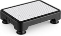SOYO Mobility One Step Stool, Heavy Duty Indoor Outdoor Non-Slip Small Step Platform Assistive Device for Adult Elderly, Standing Support and Step Riser for Car, Bed, Door, Stair, Bathroom Black-White