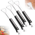 2 in 1 Adjustable Jar Opener, 2024 New Adjustable Jar Opener for Weak Hands Multi-function Can Opener Manual Lid Gripper Opener and Bottle Opener Tool for Home Kitchen Gadgets (4Pcs)