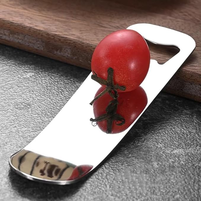 Durable 304 Stainless Steel Bartender Opener 1/3Pcs, Slim Flat Portable Pocket Opener Household Kitchen Bar Accessory(1Pc)