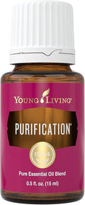 Young Living Purification Essential Oil 15ml | Soothing to Your Skin for Everyday Irritations | Laundry Boosting & Scent Neutralizing | Aromatherapy Diffuser & Freshener for Home