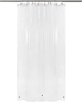 Barossa Design RV Shower Curtain Liner with 3 Magnets - 47" x 64" Camper Shower Curtain for Travel Trailers, Waterproof PEVA Liner for Camping Stall, PVC Free, Metal Grommets - Clear, 47x64