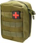 ASA TECHMED Tactical Military MOLLE First Aid IFAK Utility EMT Medical Pouch (Bag Only) Ideal Gift for First Responder, EMT, Paramedics, Soldiers, Police and More