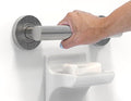 Bath, Shower and Toilet Safety Grab Bar for Seniors and Handicaps, ADA Compliant Mobility Aid Balance Assist Handle, Stainless Steel