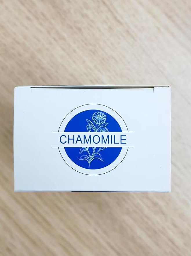 HIQILI 100ML Chamomile Essential Oil, Pure & Natural Chamomile Oil for Diffueser, Skin, Soap, Shampoo - 3.38 Fl Oz