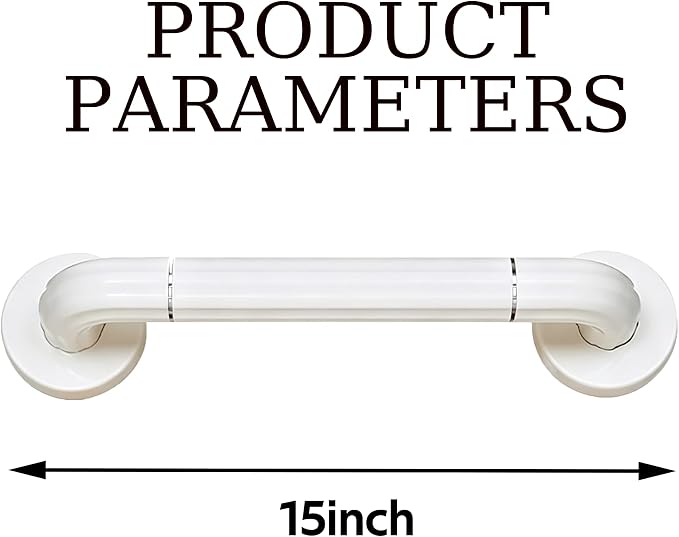 Shower Grab Bars for Wall, Bathroom Grab Bar, Anti-Slip Grab Bars for Bathtubs and Showers, Handicap Shower Grab Bar for Seniors Elderly, Safety Shower Handles for Bathroom