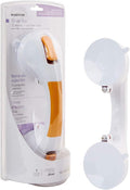 McKesson Grab Bar for Bath and Showers, Suction-Cup, Plastic, 12 in, 1 Count