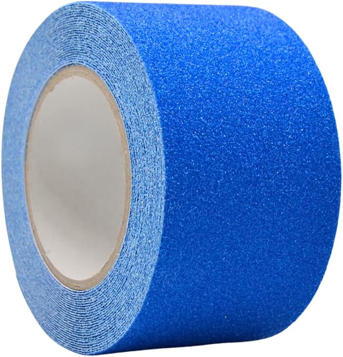 WOD Heavy Duty Anti Slip Tape Dark Blue - 3 inch x 30 ft. Non Skid Treads Weather Proof Indoor/Outdoor Traction Tape for No Slip Stairs ASTC32